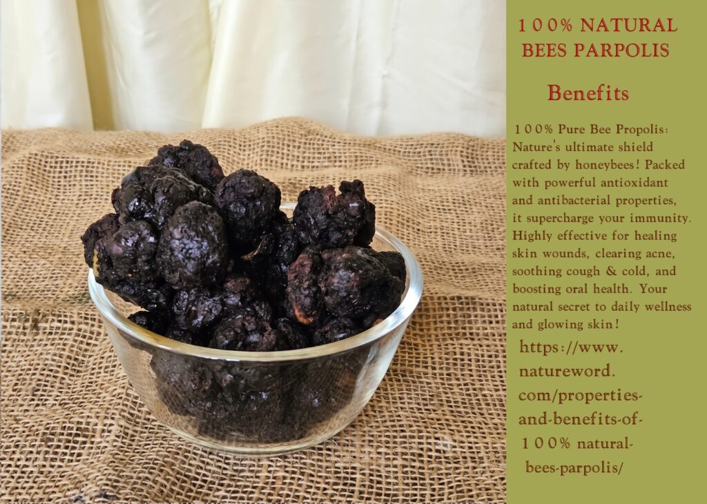 100% natural bees propolis